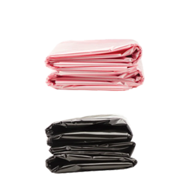 Staticide® 5076 ESD Wastebasket Liners, Pink 24" x 34", 50 per box