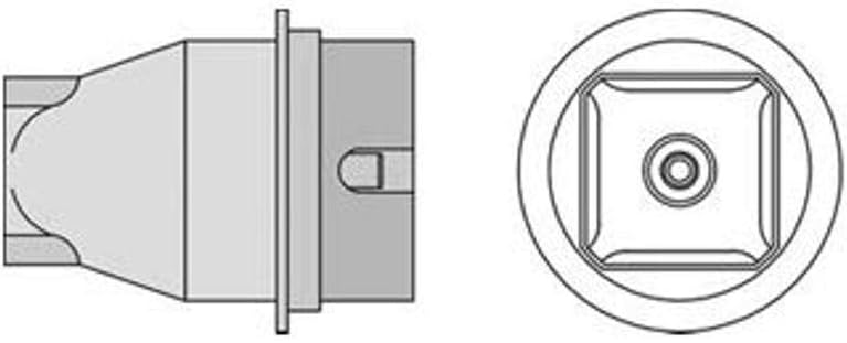 Weller T0058736818N NQ10 Hot Air Nozzle, 14.8 x 14.8mm Square