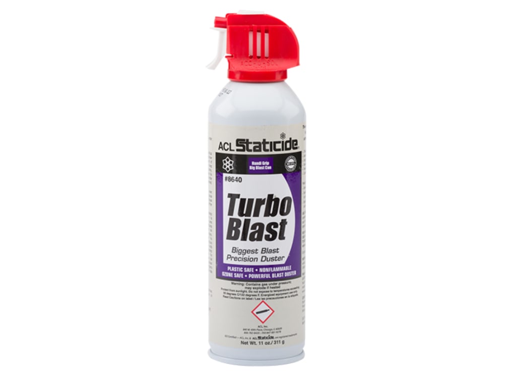 Staticide® 8640 Turbo Blast Precision Duster, 11oz (296g) aerosol can