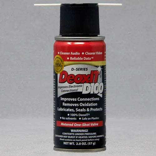 CAIG DeoxIT® D100S-2 D-Series – Contact/Connector Treatment, Deoxidizer, Rejuvenator & Protectant