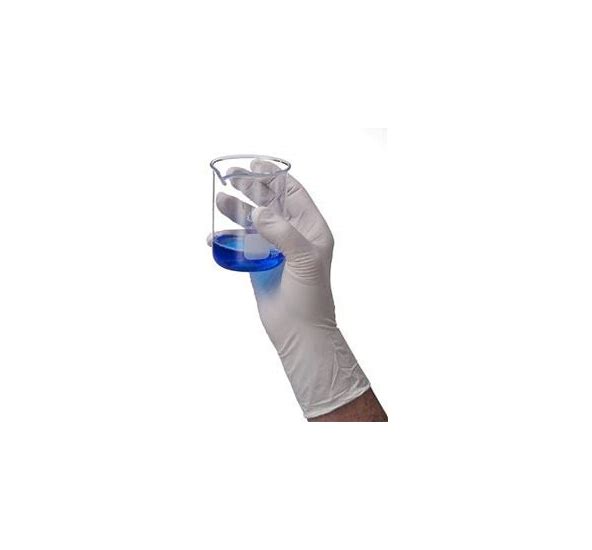 Staticide® GL12NI-M 12-in White, ESD Nitrile Gloves, Medium, Box of 100, Case of 5