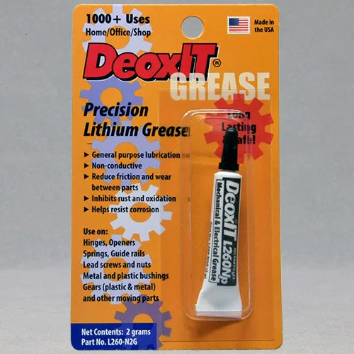 CAIG DeoxIT ® L260Np Grease (formerly CaiLube), No particles, 2g, squeeze tube