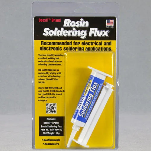 CAIG Rosin Soldering Flux, RSF-R80-8G (Syringe), 8 Grams