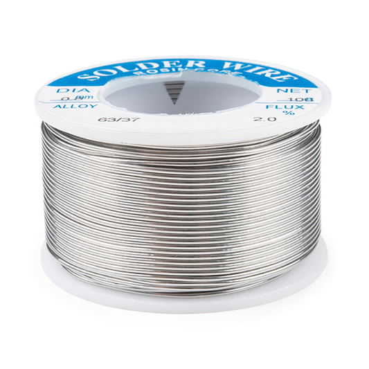 96.3/3.7Ag (Sn96) Tin/Silver Lead-Free, Rosin Core P3 .062" Solder Wire, 1-lb. Spool