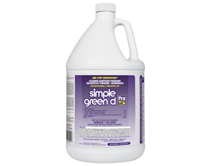 Simple Green d Pro 5 One-Step Disinfectant, 1 gal