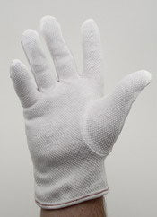 Botron B6823 PVC Dot Assembly Gloves, Static Dissipative, Large, Pack of 10 Pairs