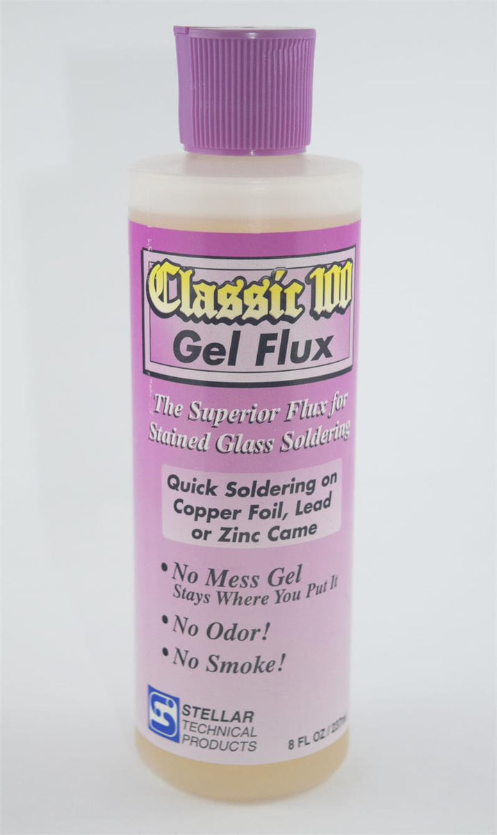 Classic 100 Stained Glass Gel Flux - No Odor & No Smoke! - Big