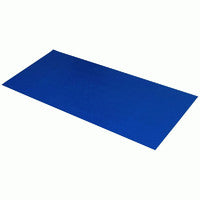 Desco 66217 Dissipative Dual Layer Rubber, Dark Blue, 24" x 36" Mat Kit