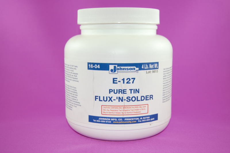 E-127 Tinning Paste - 4 LB Jar