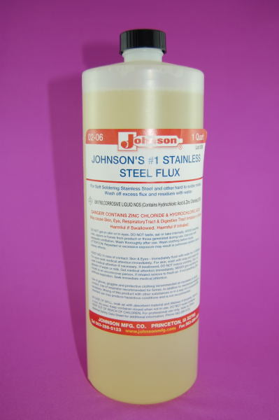 Johnson No.1 Stainless Flux - Quart