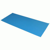 Desco 66211 Dissipative Dual Layer Rubber, Light Blue, 24" x 36" Mat Kit