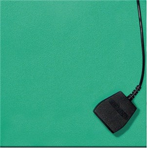 Botron B6224 Two-Layer Static-Dissipative Rubber Bench Mat, Green, 24" x 48"