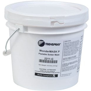 Techspray 2211-G Wondermask P Peelable Solder Mask, 1 gallon