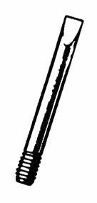 Weller MT2 1/8" Screwdriver Soldering Tip