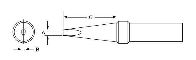 Weller PTC-8 Soldering Tip