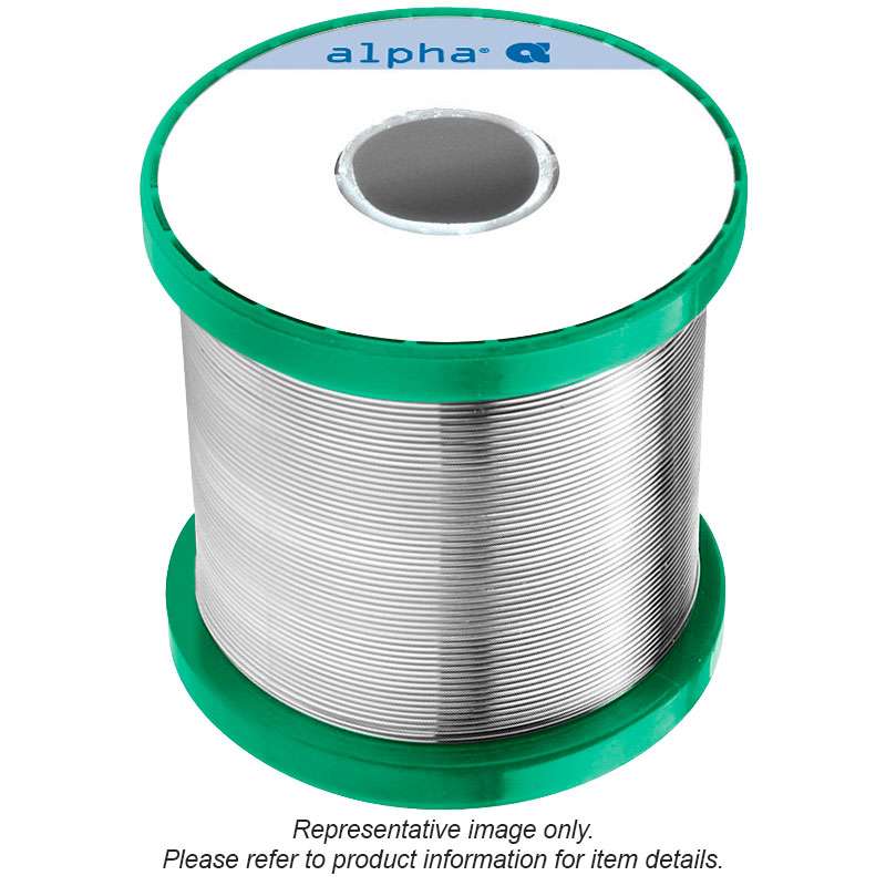 Alpha 175878 SnCx Plus, Telecore HF-850 No-Clean P3, .032" Diameter Lead-Free Solder Wire, 1 LB Spool