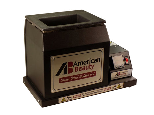 American Beauty D-1400 Digital Solder Pot, 6" x 4" x 4" Deep