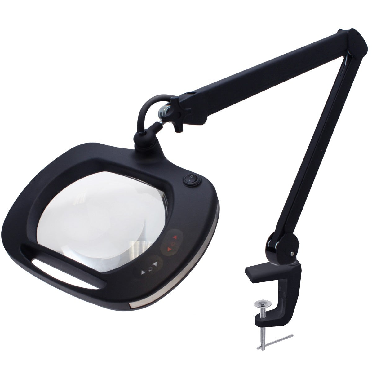 LED 2X Magnifier Desk Lamp with 5X power spot lens – The Low Vision Store