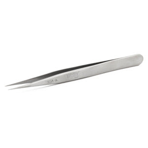 Erem 3SASL Italian Tweezers, Straight, Very Fine, 4.75"