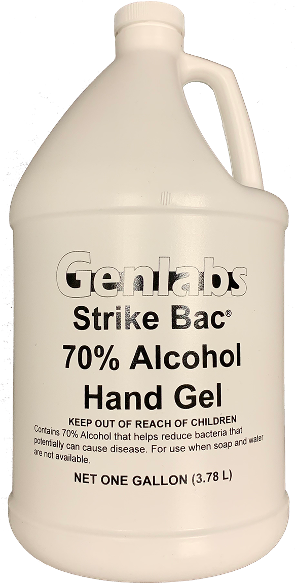Strike Bac Antibacterial Hand Sanitizer Gel-1 Gallon