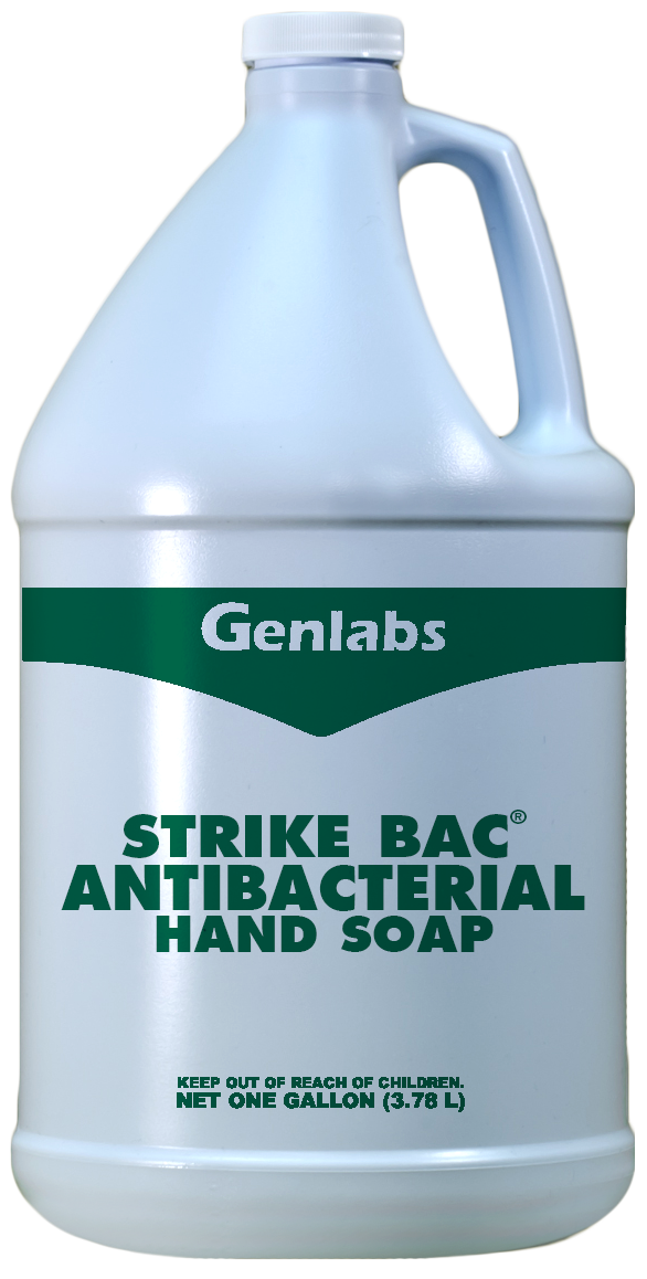 Strike Bac Antibacterial Liquid Hand Soap (#8981) - 1 Gallon