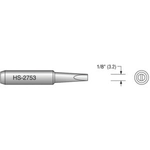 Plato HS-2753 Soldering Tip, 3.2mm Chisel