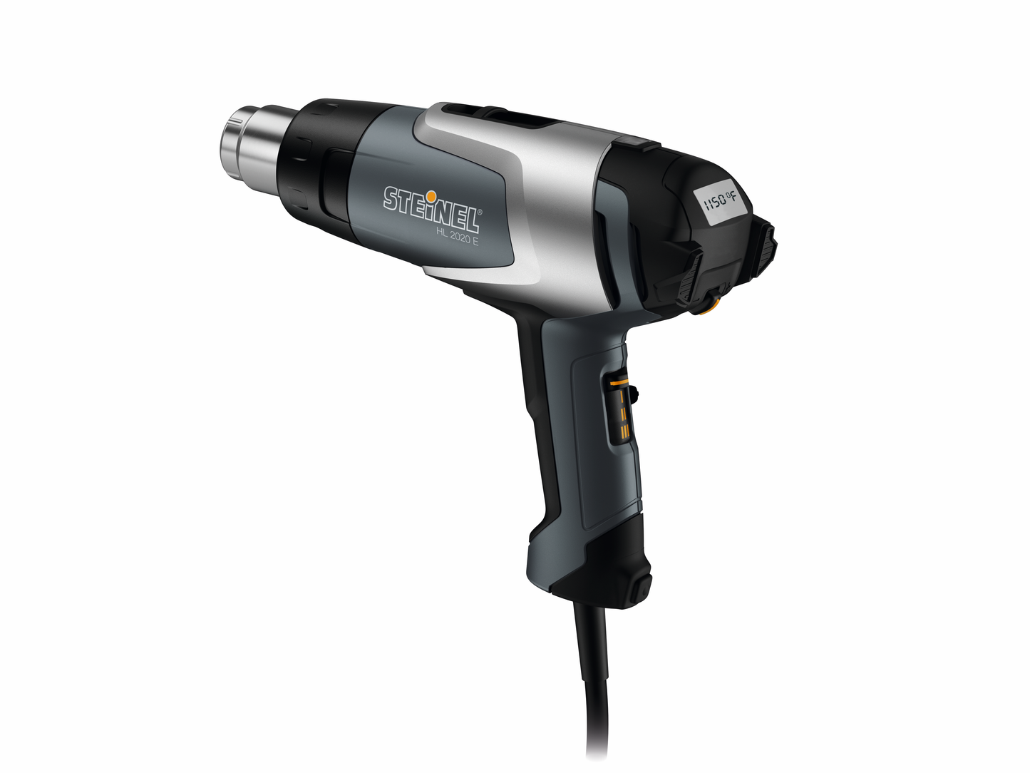 Steinel HL2020 E Professional Heat Gun, Digital LCD Temp Display, 1600W, #110025597