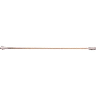 Techspray 2300-100 Double-Tipped 6" Cotton Swabs, 100/pkg