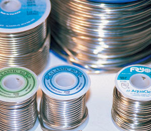 40%Tin/60%Lead (40/60 Alloy) Solid .125" Diameter Solder Wire - 25 lb Spool