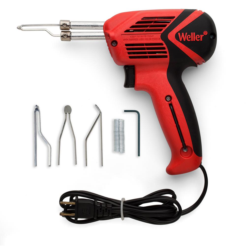 Weller 9400PKS Universal Soldering Gun Kit with LED Lighting, Dual Heat 140/100W