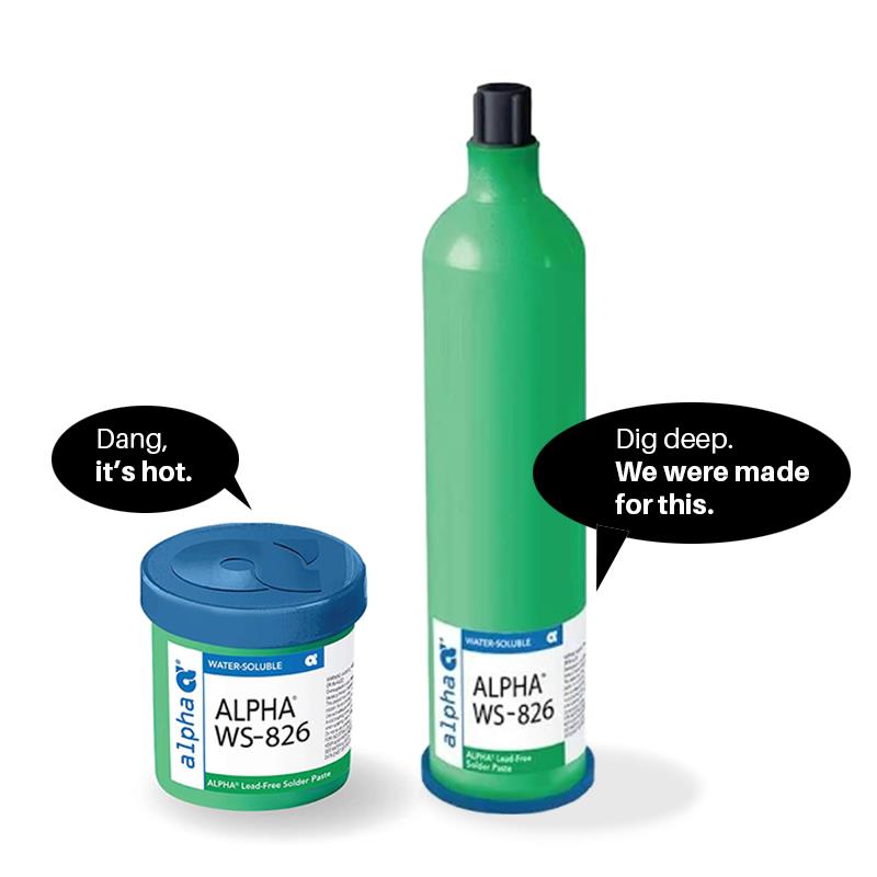 Boost Your Summer Production with ALPHA® WS-826 Solder Paste