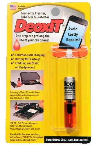 CAIG DeoxIT® D100L-CPK D-Series – Cell Phone Connector Rejuvenator & Protectant