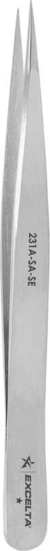 EXCELTA - 231-SA-SE, Tweezers, Straight, General Assembly, Anti-Mag. SS, Serrated, 4.75" OAL