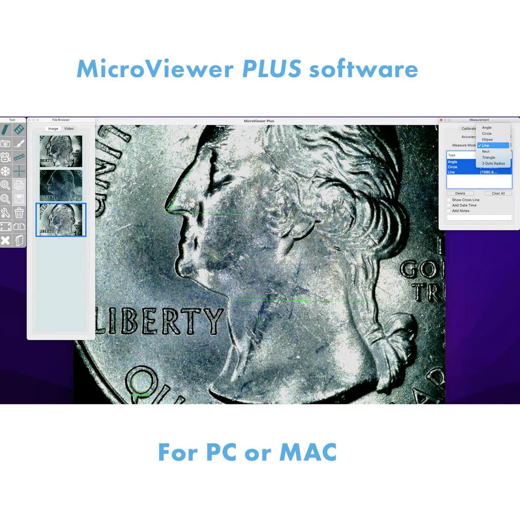 Aven 26700-218 Mighty Scope v2 USB Digital Microscope