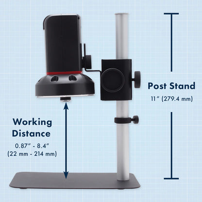 Aven 26700-424 Digital Microscope Cyclops 4K Ultra HD HDMI + USB [13x to 140x] with 4x Lens