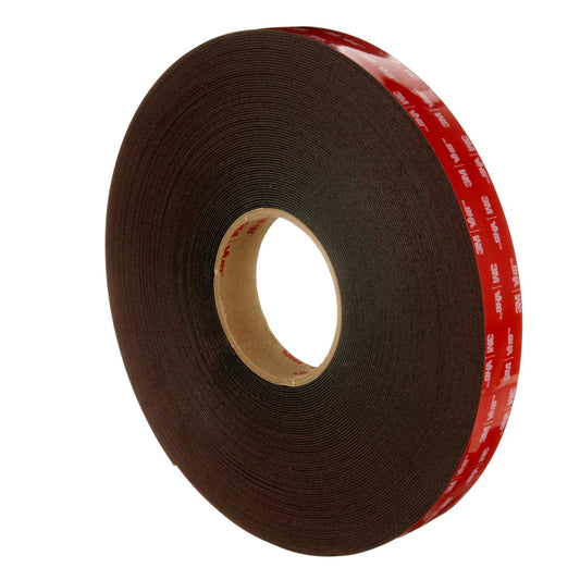 VHB™ - 3M Acrylic Foam Tape 5952, Black, 1 in x 36 yd, 45 mil, 1 Roll