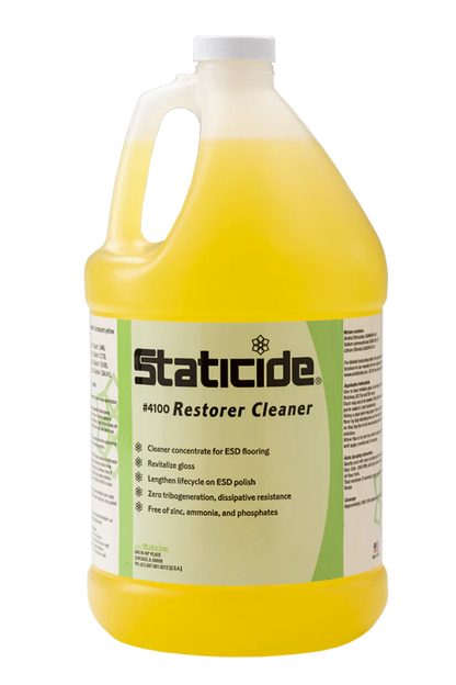 Staticide® 4100-1 Restorer Cleaner - Restores Gloss and Extends Staticide® Finish Strip Cycle