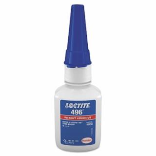 Loctite 496 Super Bonder Instatnt Adhesive, Clear, 1oz Bottle