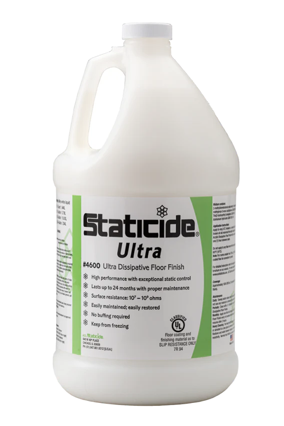 Staticide® 4600-1 Ultra Dissipative Floor Finish, 1 Gal.