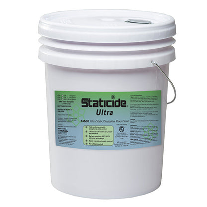 Staticide® 4600-5 Ultra Dissipative Floor Finish, 5 Gal. Pail