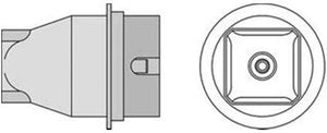 Weller T0058736818N NQ10 Hot Air Nozzle, 14.8 x 14.8mm Square