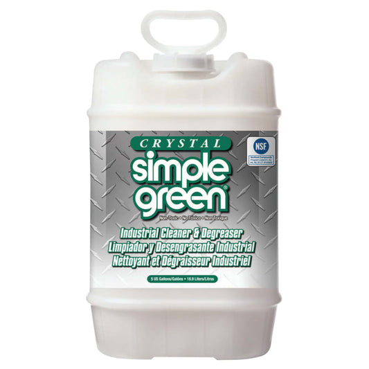 Simple Green Crystal Industrial Cleaner & Degreaser, 5 gal