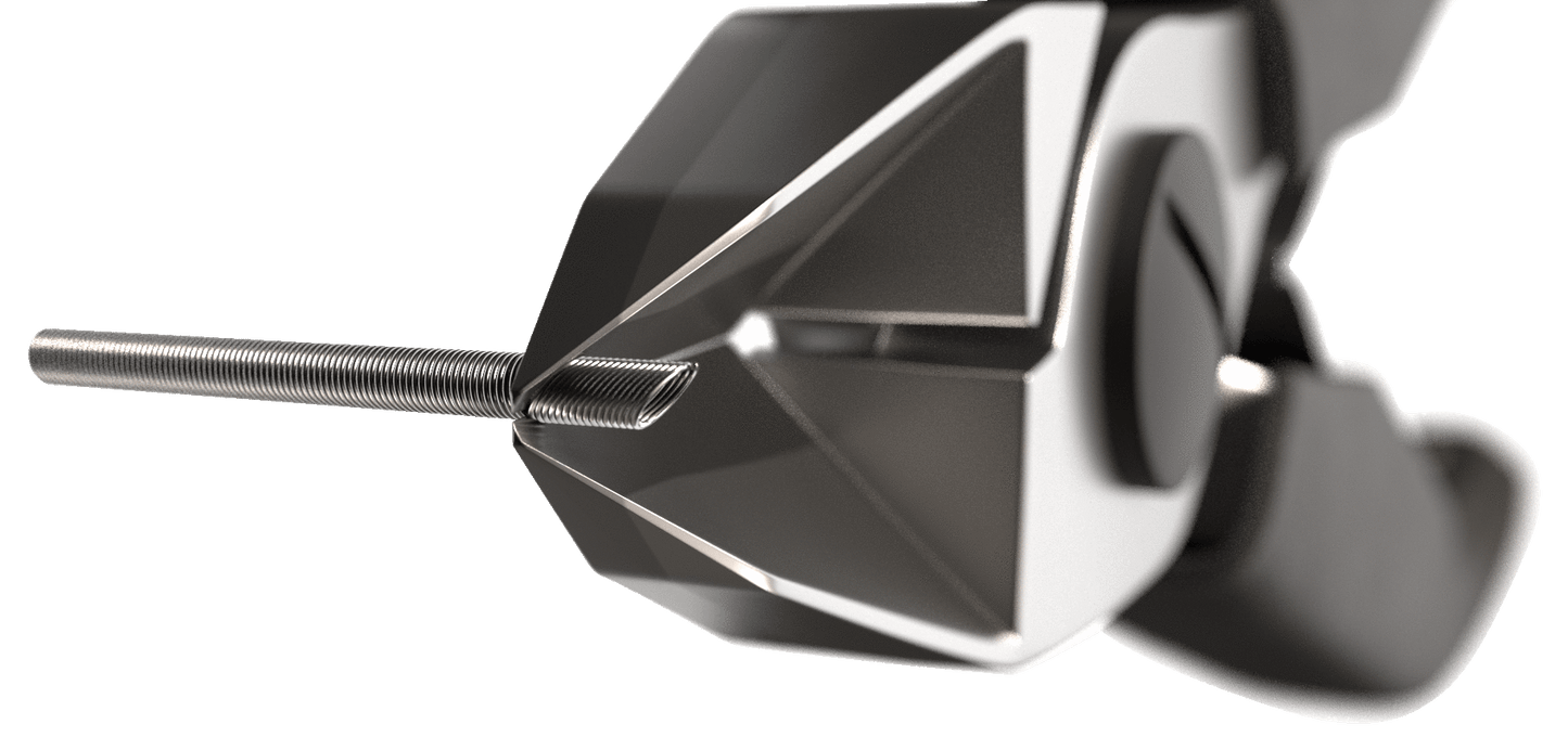 Lindström Precision Carbide Diagonal Cutters with Tapered Head for Hard Materials 7154 TC