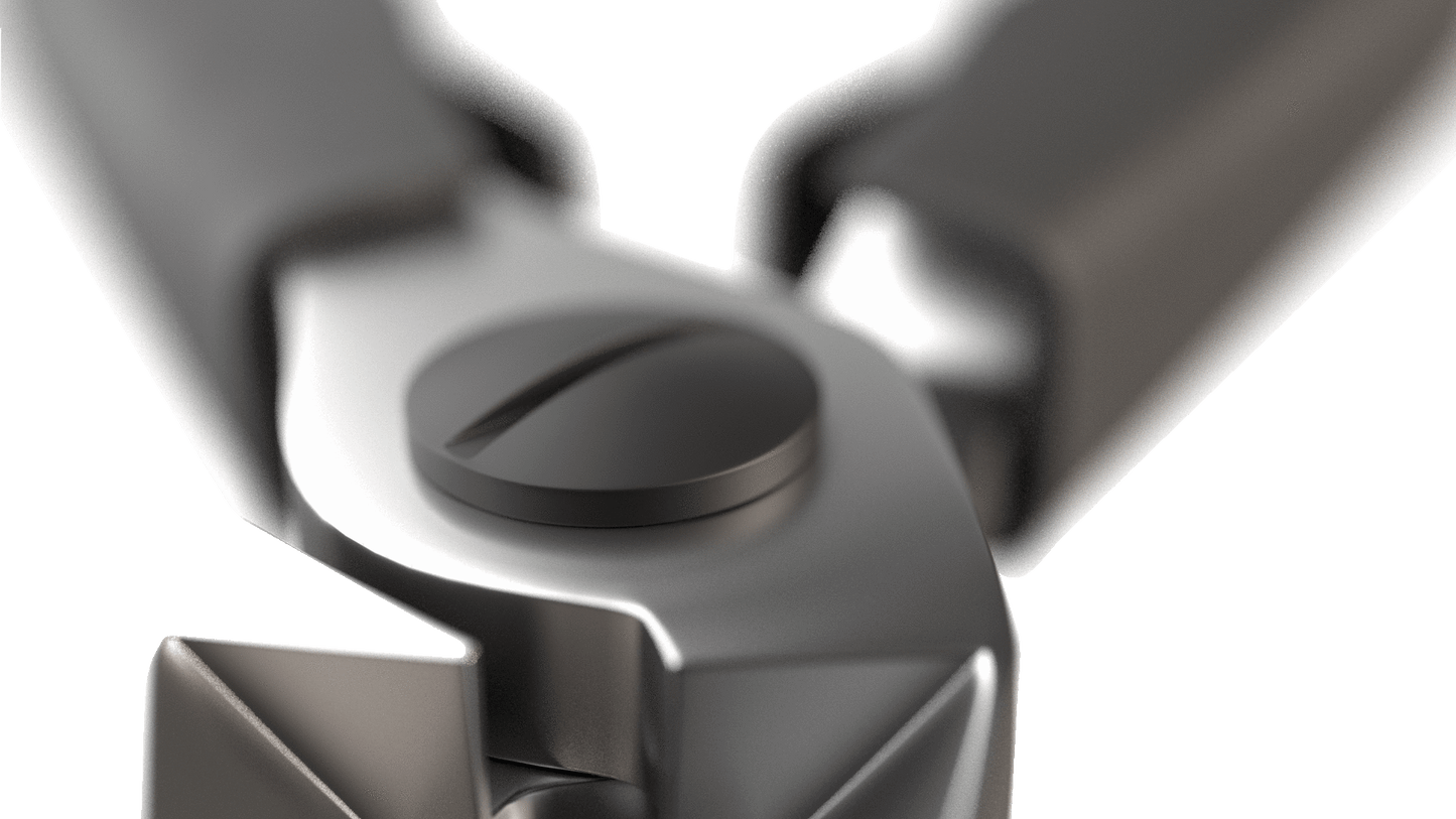 Lindström Precision Carbide Diagonal Cutters with Tapered Head for Hard Materials 7154 TC