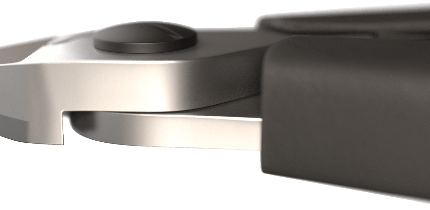 Lindström Precision Carbide Diagonal Cutters with Tapered Head for Hard Materials 7154 TC