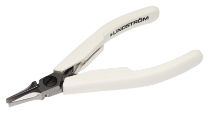 Lindström Flat Nose Pliers with Dual-Component Synthetic Handle 7490