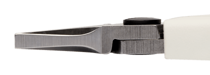 Lindström Flat Nose Pliers with Dual-Component Synthetic Handle 7490