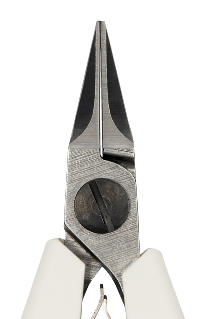 Lindström Flat Nose Pliers with Dual-Component Synthetic Handle 7490
