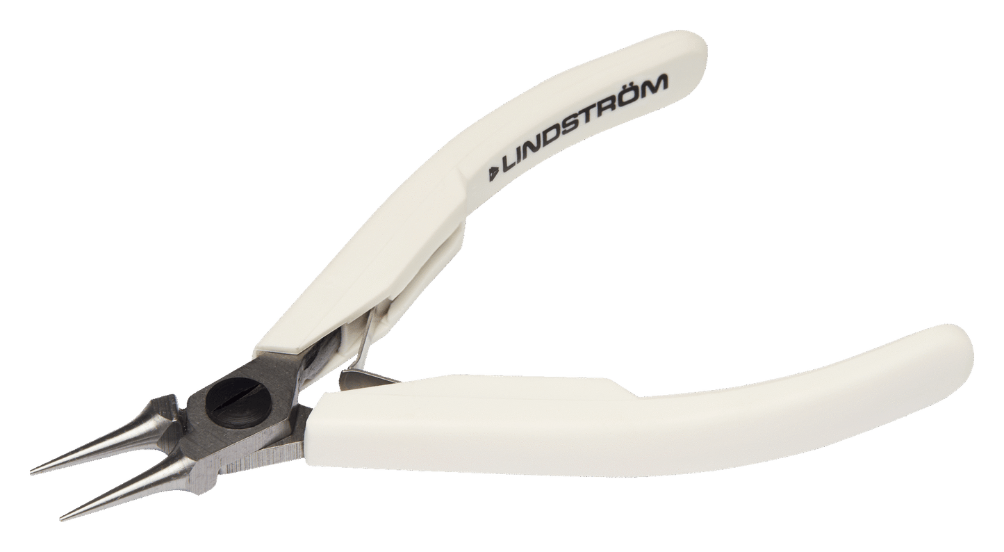 Lindström Round Nose Tipped Pliers with Synthetic Handle 7590