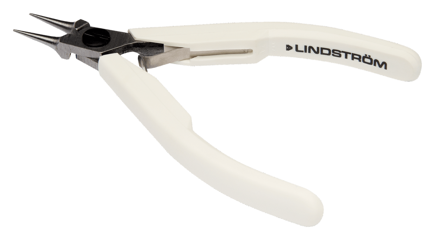 Lindström Round Nose Tipped Pliers with Synthetic Handle 7590